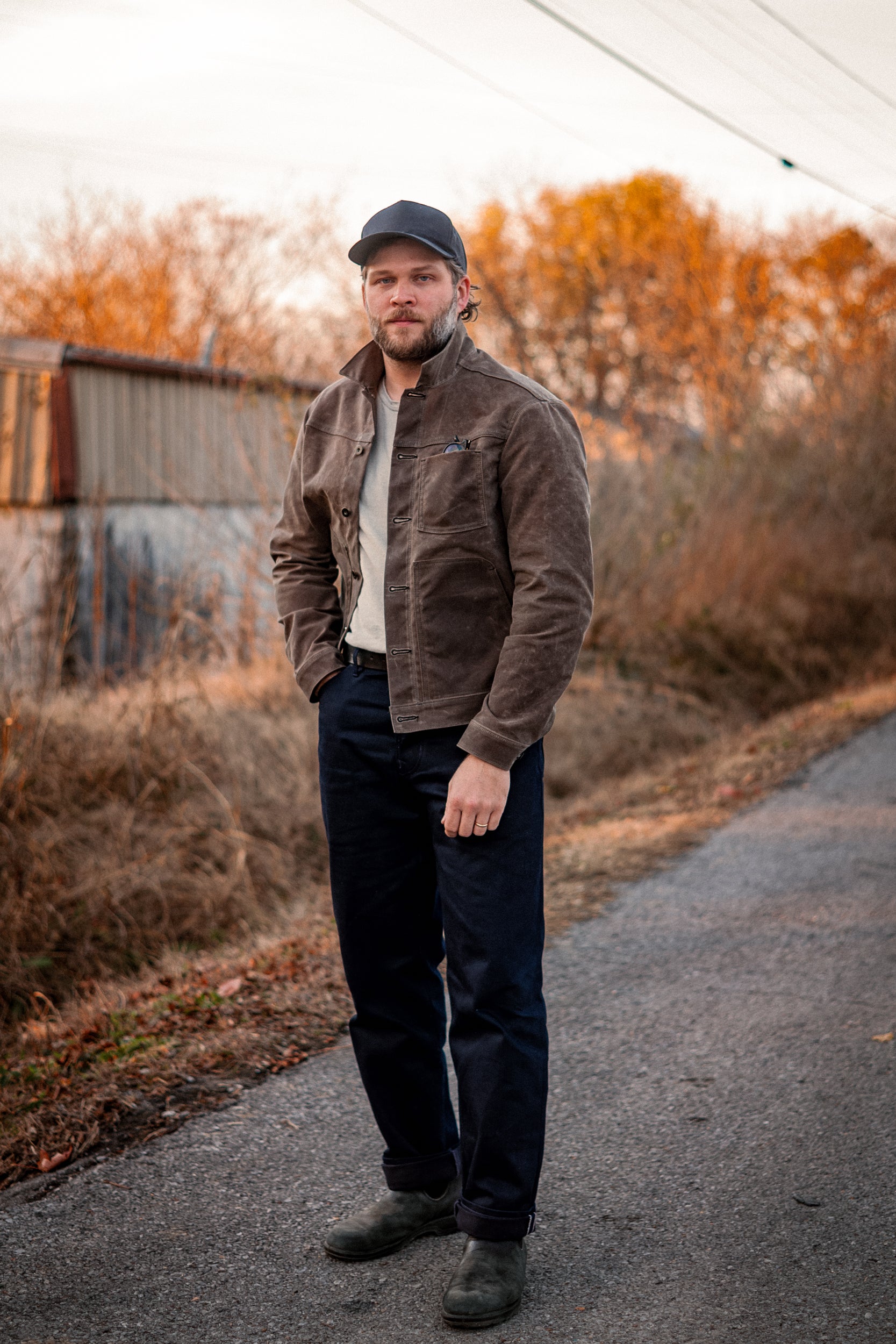 Wayman Jacket - Dark Oak - Waxed Canvas