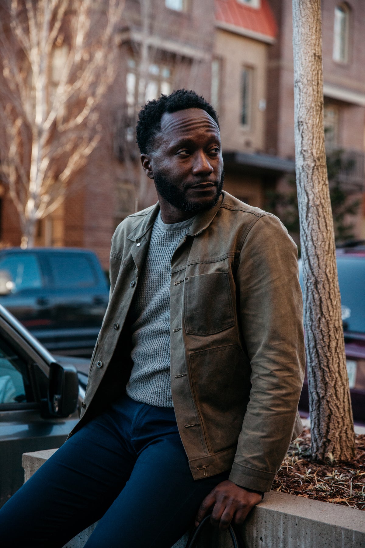 Wayman Jacket - Dark Oak - Waxed Canvas
