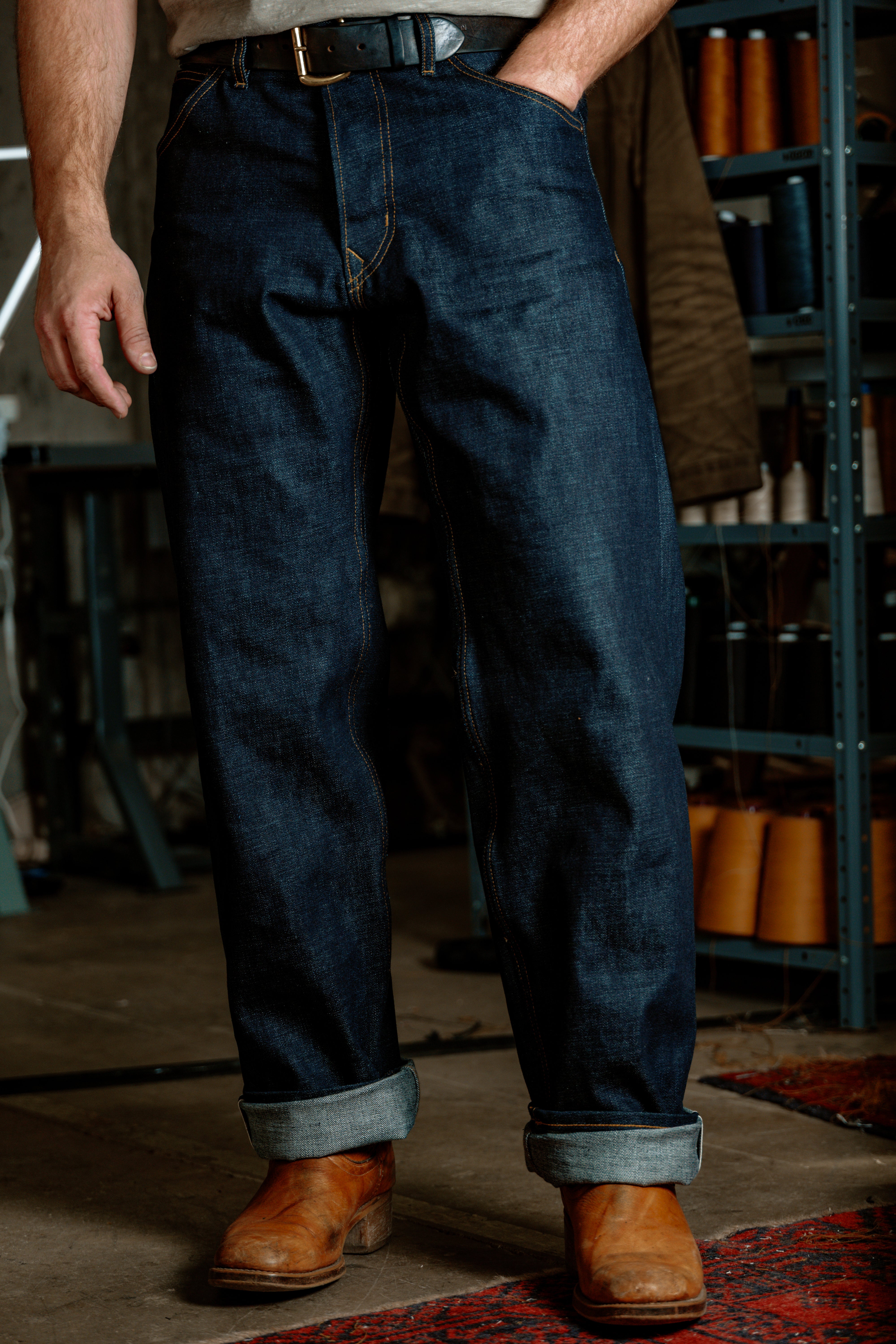 Holden Wide Leg- 15oz Japanese Selvedge Denim