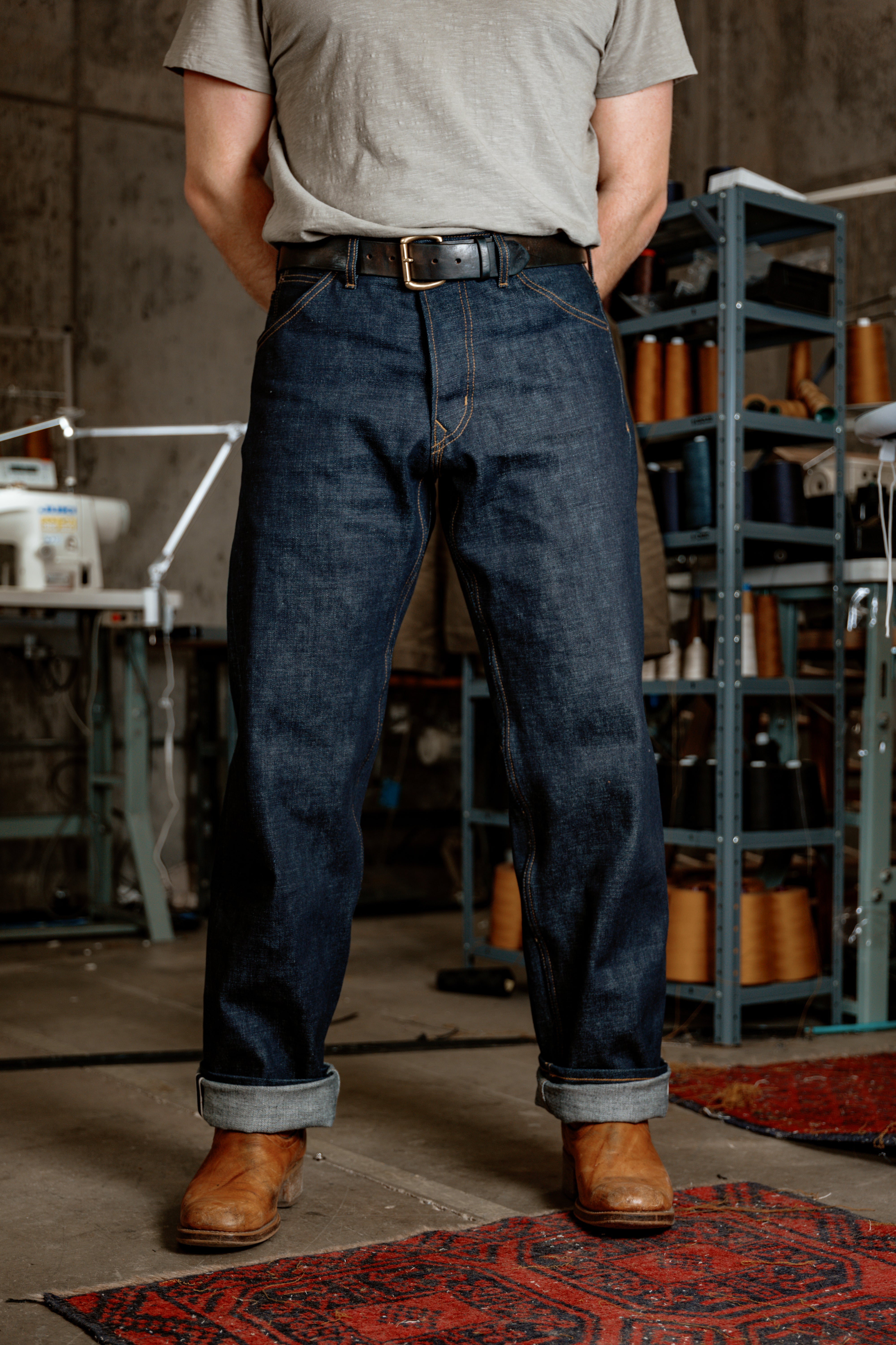 Holden Wide Leg- 15oz Japanese Selvedge Denim