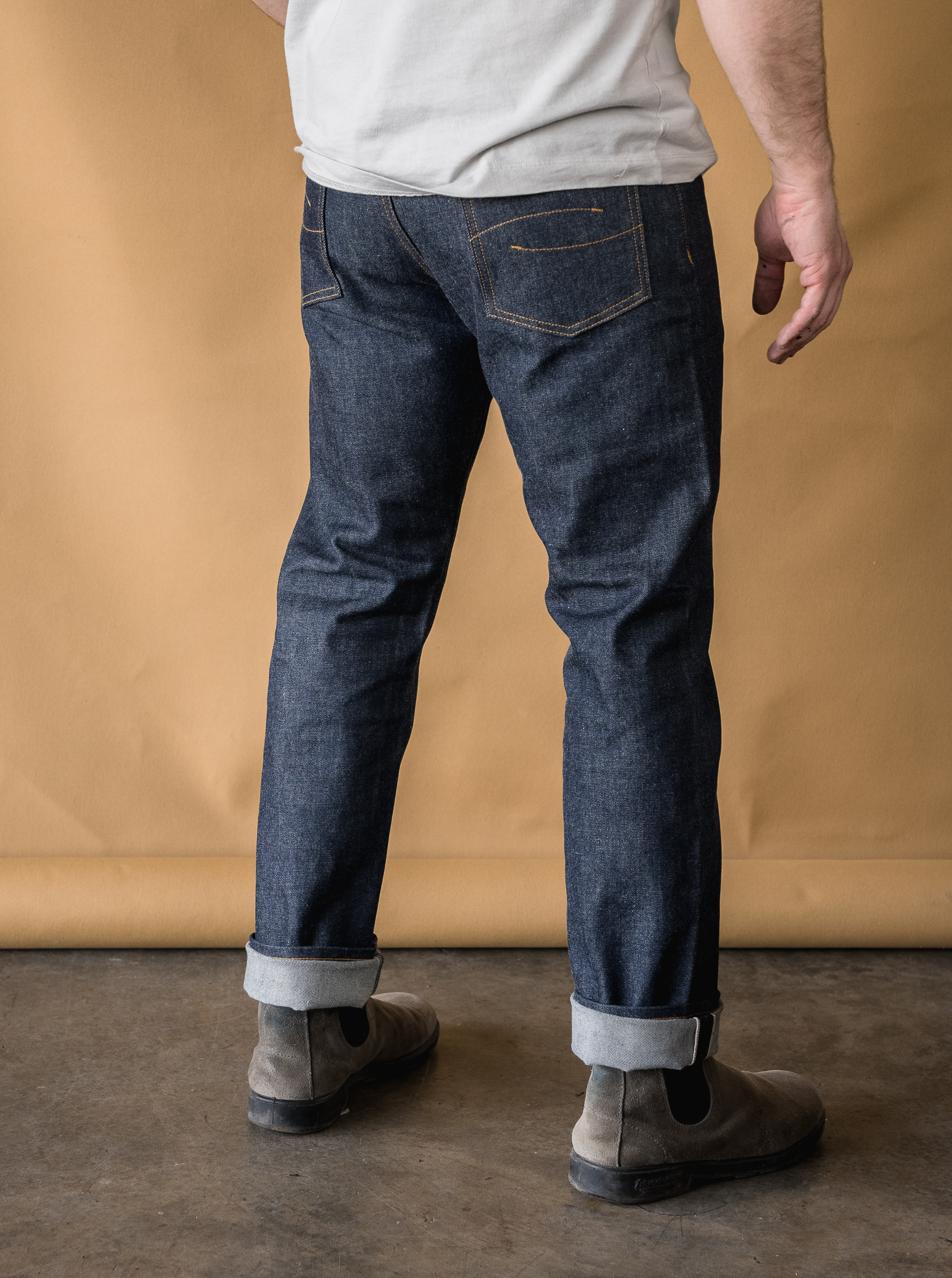 SLM - 14oz Vidalia Mills Indigo Selvedge - Slim Fit