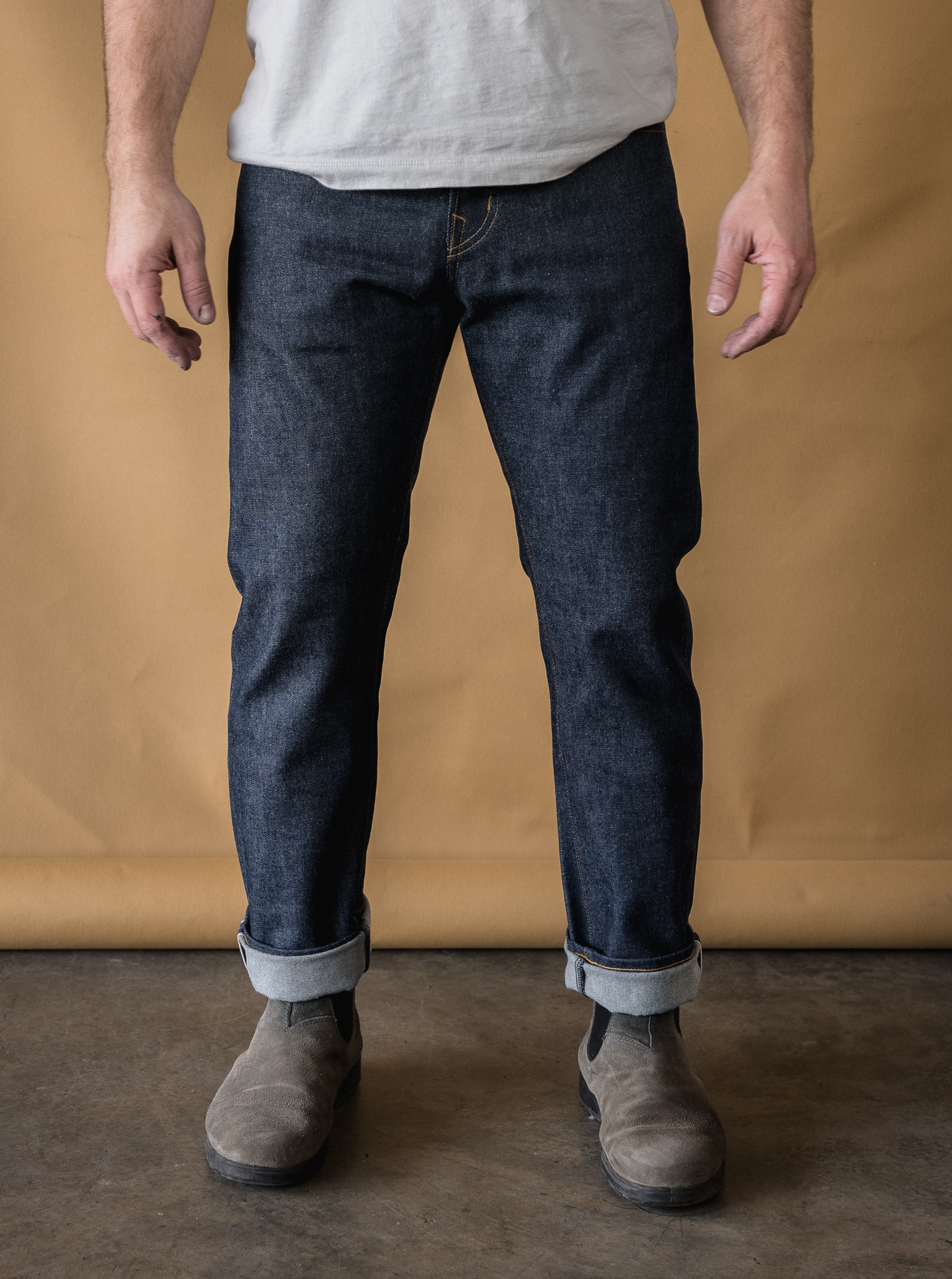 SLM - 14oz Vidalia Mills Indigo Selvedge - Slim Fit