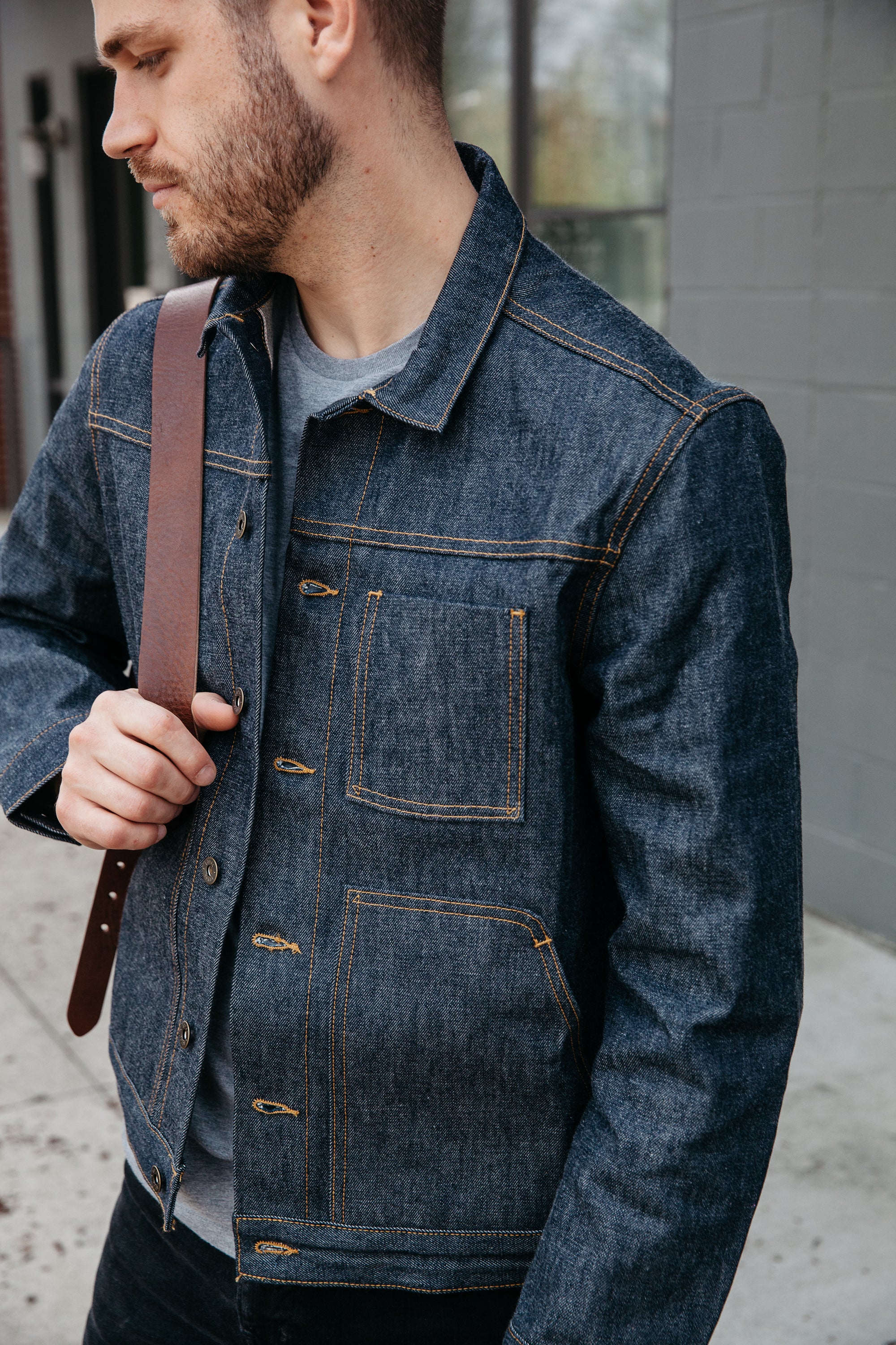 Wayman Jacket - Vidalia Indigo Selvedge Denim