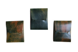 Johnny Wallet - Marbled Horween Shell Cordovan