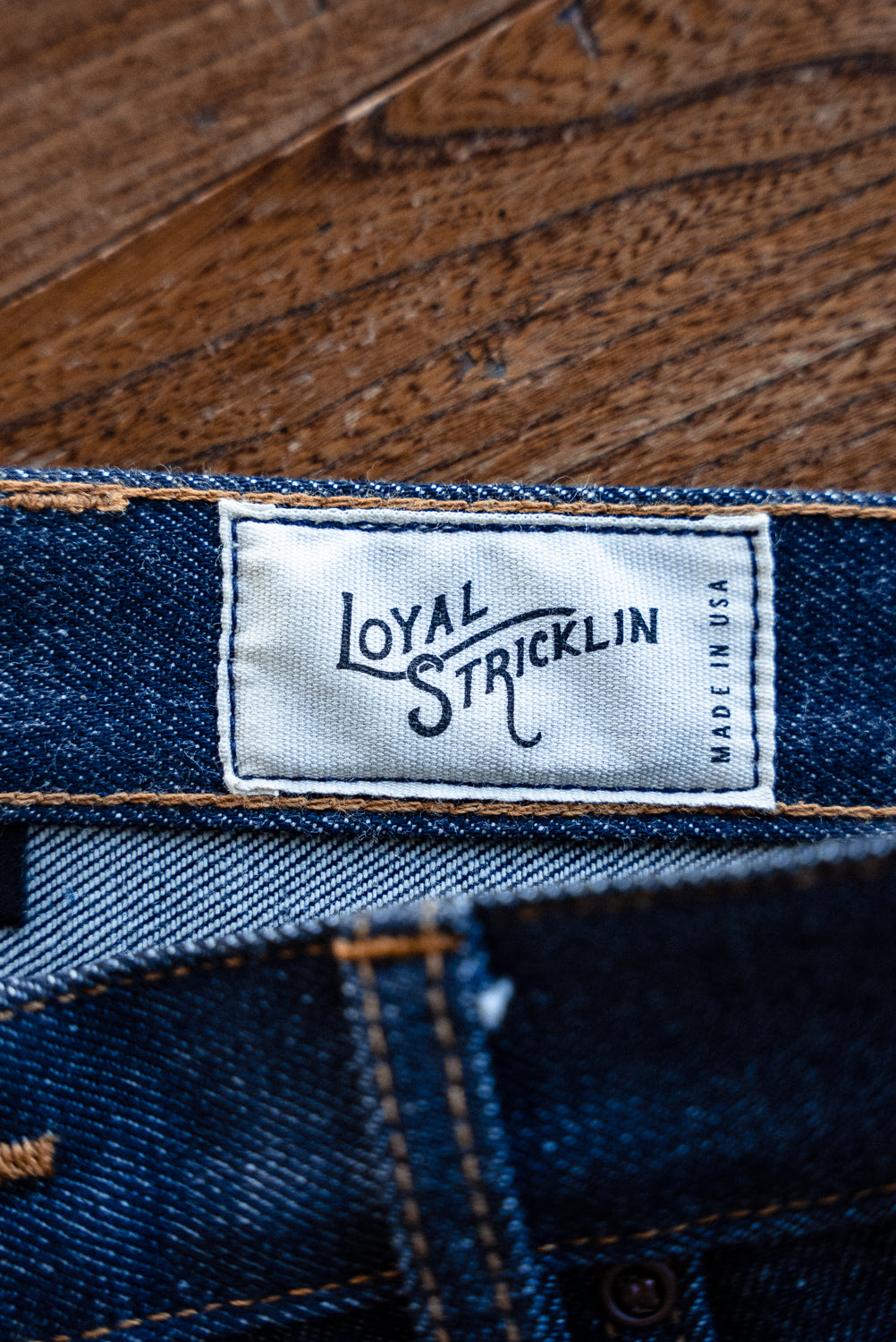 TPR - 14oz Vidalia Mills Indigo Selvedge - Tapered Leg