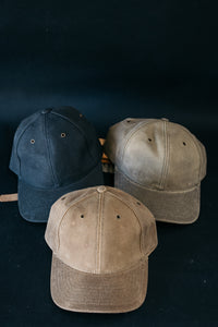 Waxed Canvas Baseball Hat - Sample Sale