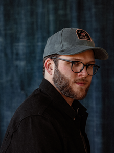 Waxed canvas top baseball hat